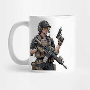 Tactical Girl Mug